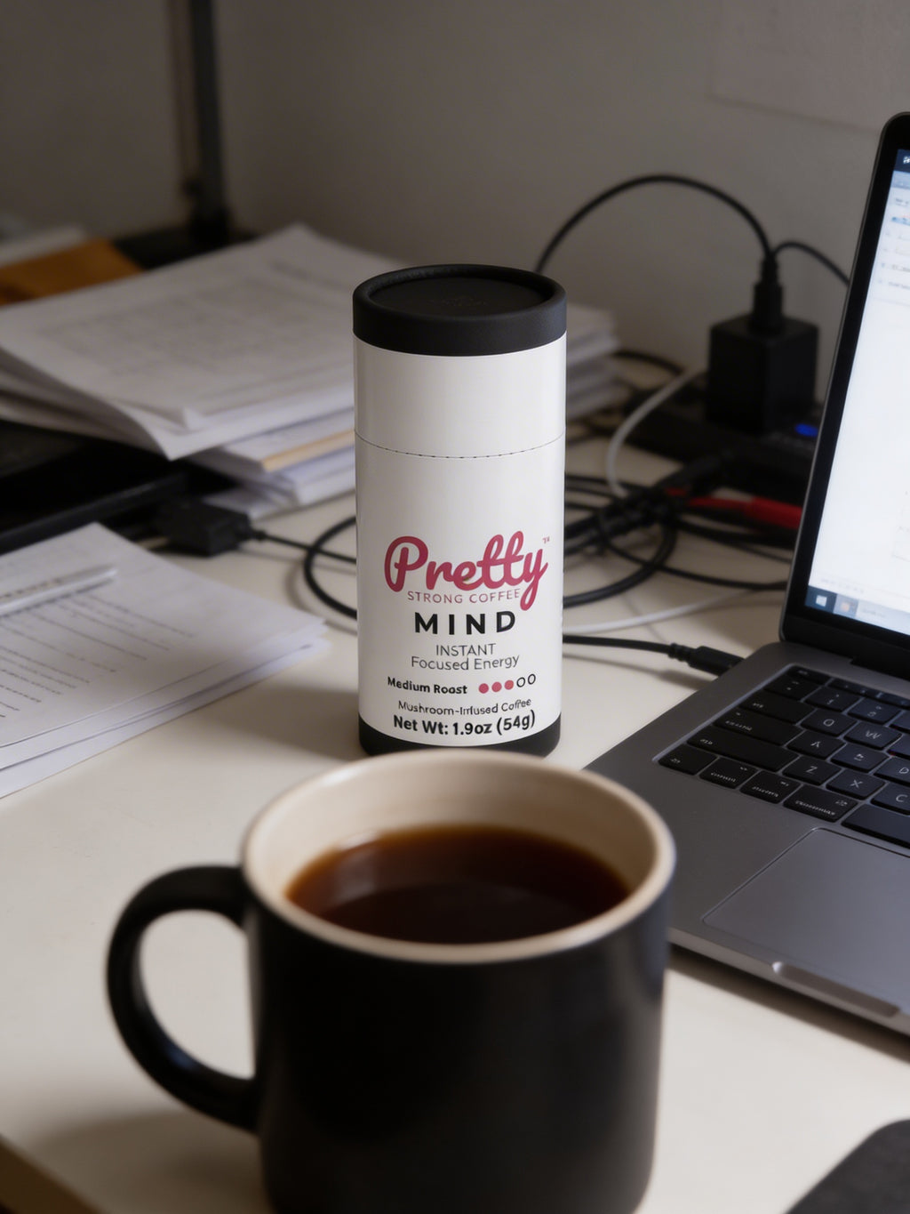 MIND - Mushroom-Infused Instant Coffee (Medium Roast)